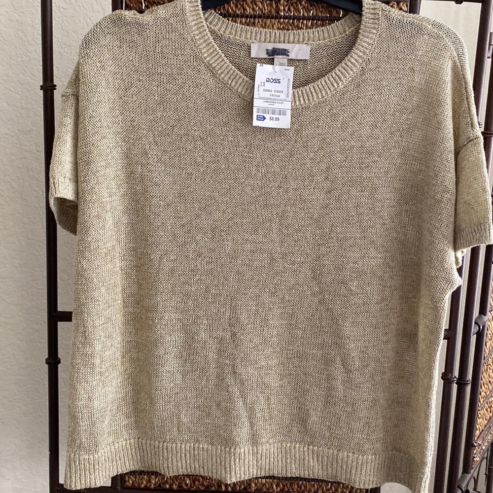 Gold blouse
